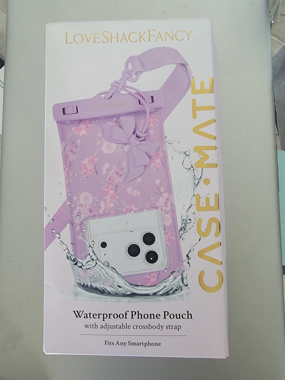 LoveShackFancy – Case-Mate Waterproof Floating Pouch Hibiscus